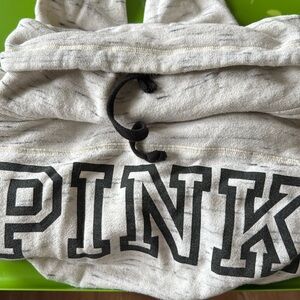 Funnel neck VS Pink hoodie